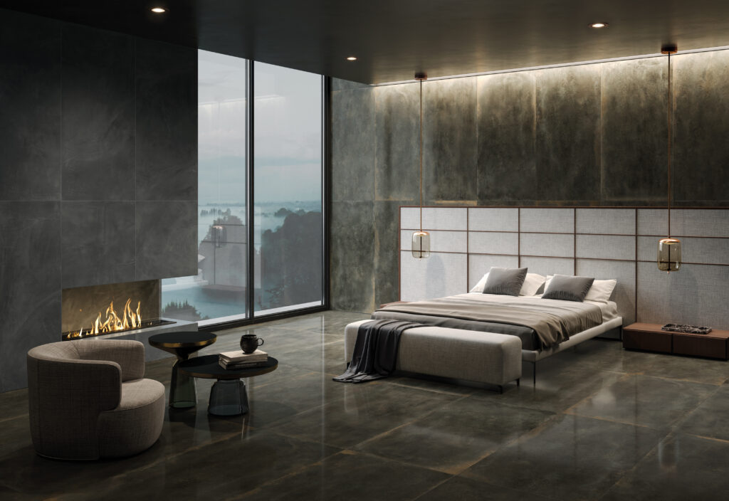 ITALON_Continuum_Ottoni Nero 80x160RESIDENZIALE_BEDROOM AMB 12