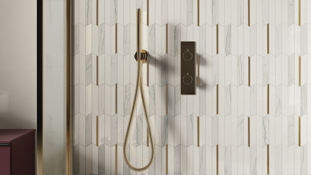 ITALON_Continuum_Resine Iron 60x120_Iron 60x60_ Mosaico Infinity White_White Glossy 40x80_BATHROOM_Pag81 copia