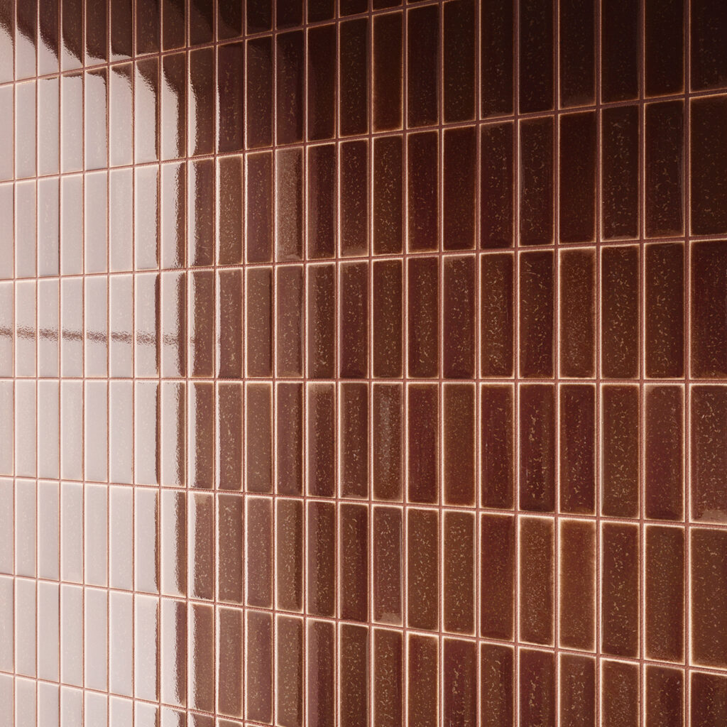 glossy brick